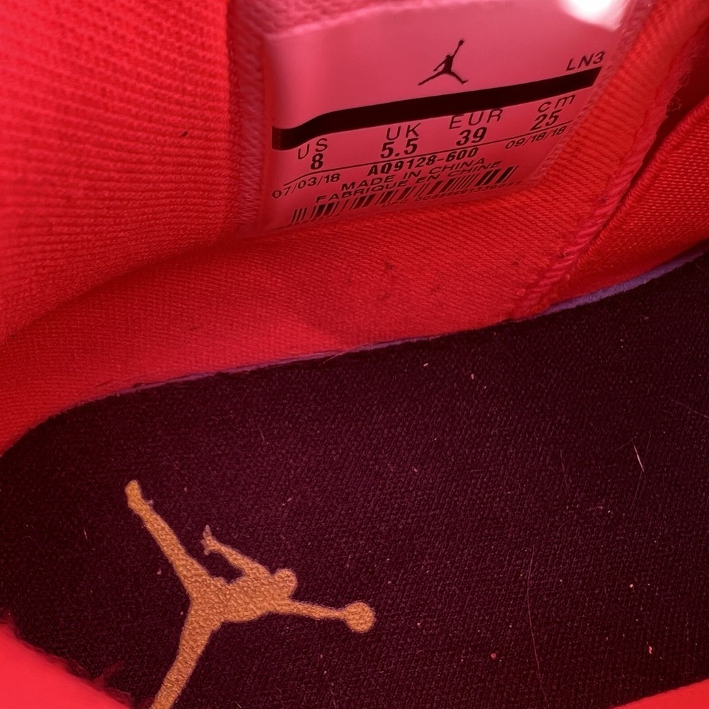 Excellent Size 8 W / 6.5 M - Air Jordan 4 Retro NRG Hot Punch Pink - Picture 7 of 11